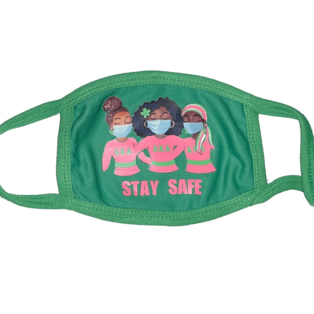 Cloth AKA face mask covering sorority - Picture 4 of 5